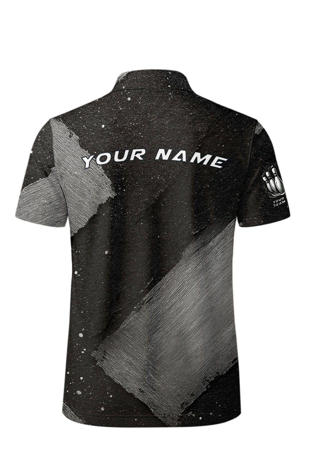 Galactic Silver Meteorite Lanes Bowling Jersey