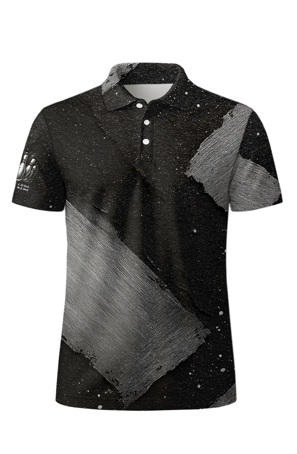 Galactic Silver Meteorite Lanes Bowling Jersey
