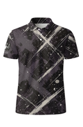 Paint Splatter Grunge Lines Bowling Jersey