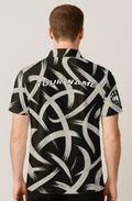 Swirling Brush Strokes Bowling Jersey