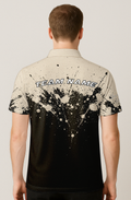 Inky Splatter Burst Bowling Jersey