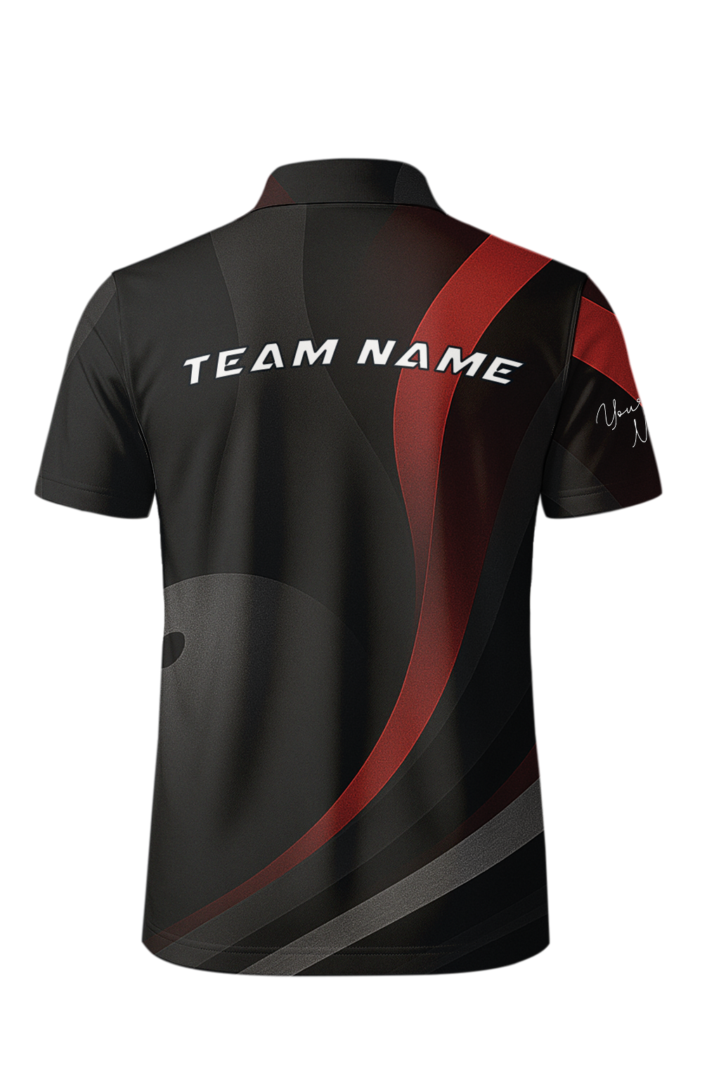 Abstract Pin Strike Motion Bowling Jersey
