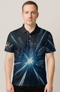 Energetic Pin Bursting Lanes Bowling Jersey