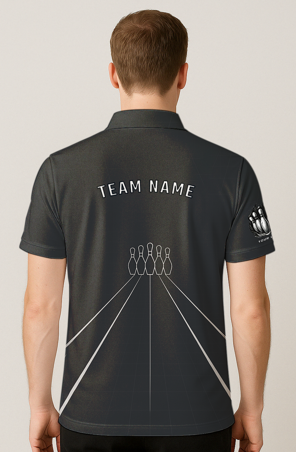 Minimalist Lanes Bowling Diagram Jersey