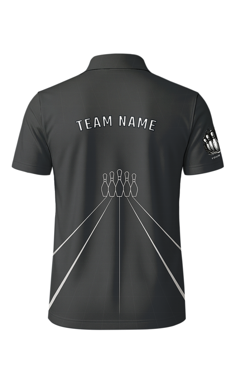 Minimalist Lanes Bowling Diagram Jersey
