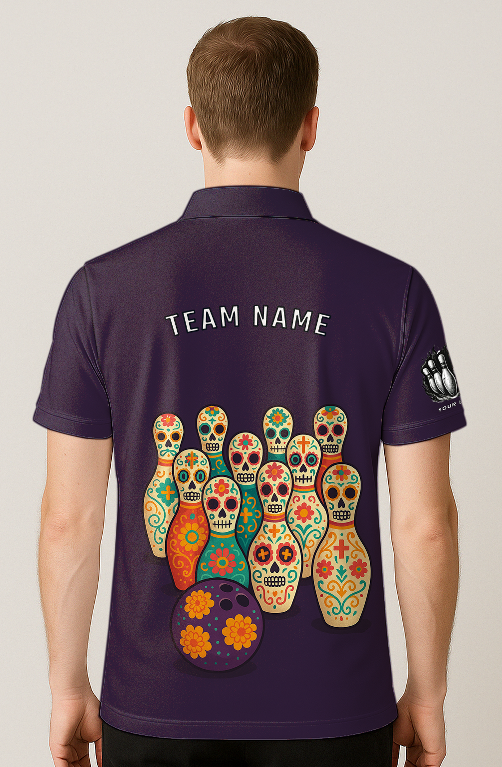 Day Of The Dead Bowling Jersey