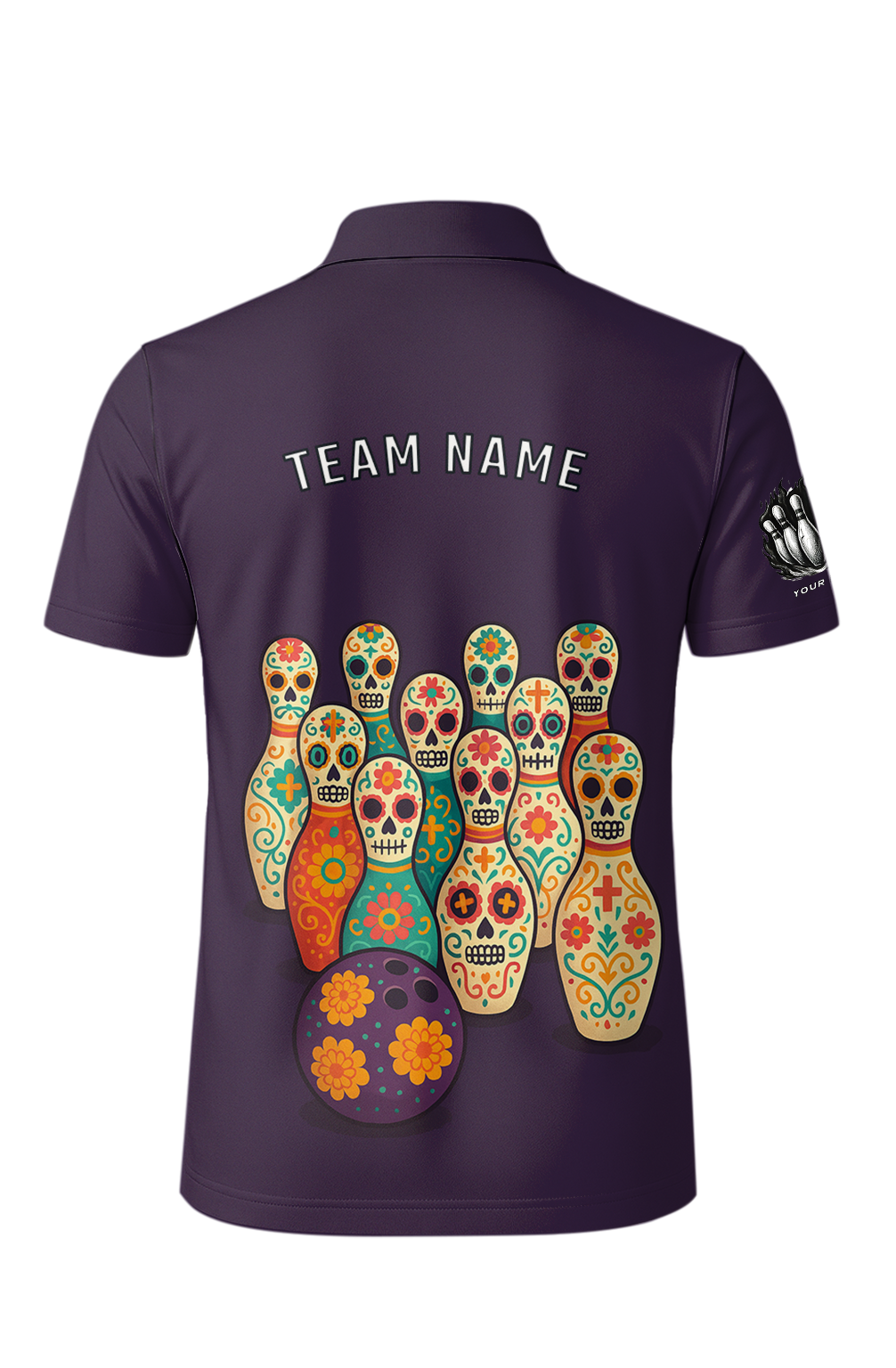 Day Of The Dead Bowling Jersey