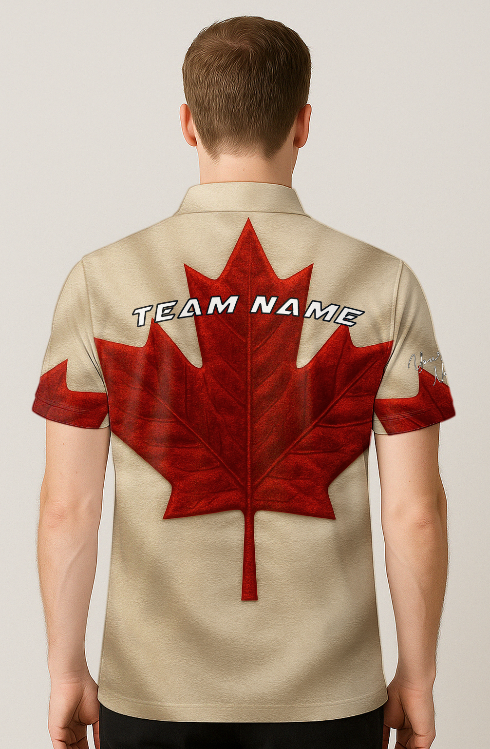 Silky Canadian Maple Leaf Bowling Jersey