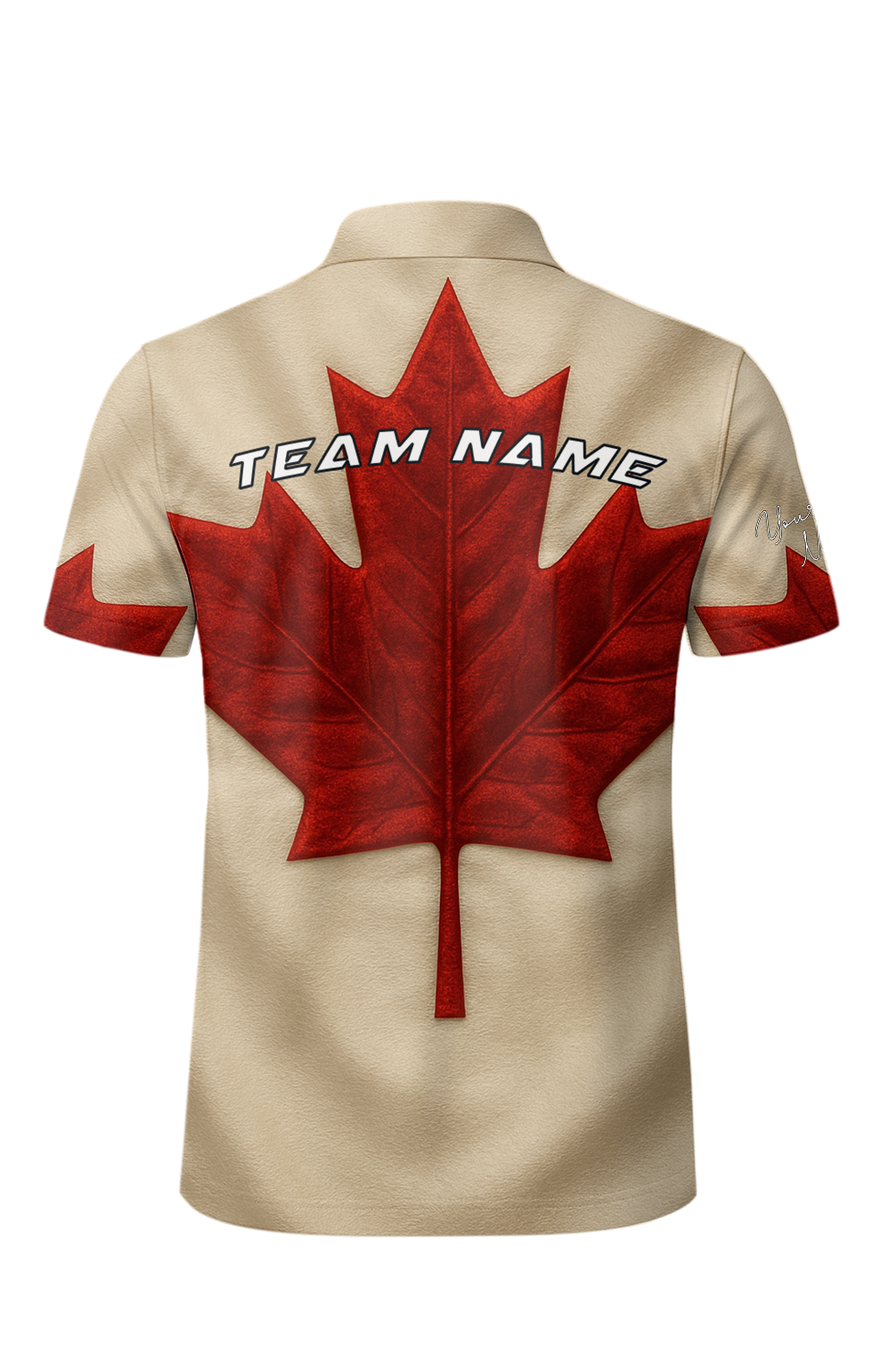 Silky Canadian Maple Leaf Bowling Jersey