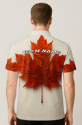 Autumn Maple Leaf Canada Bowling Jersey