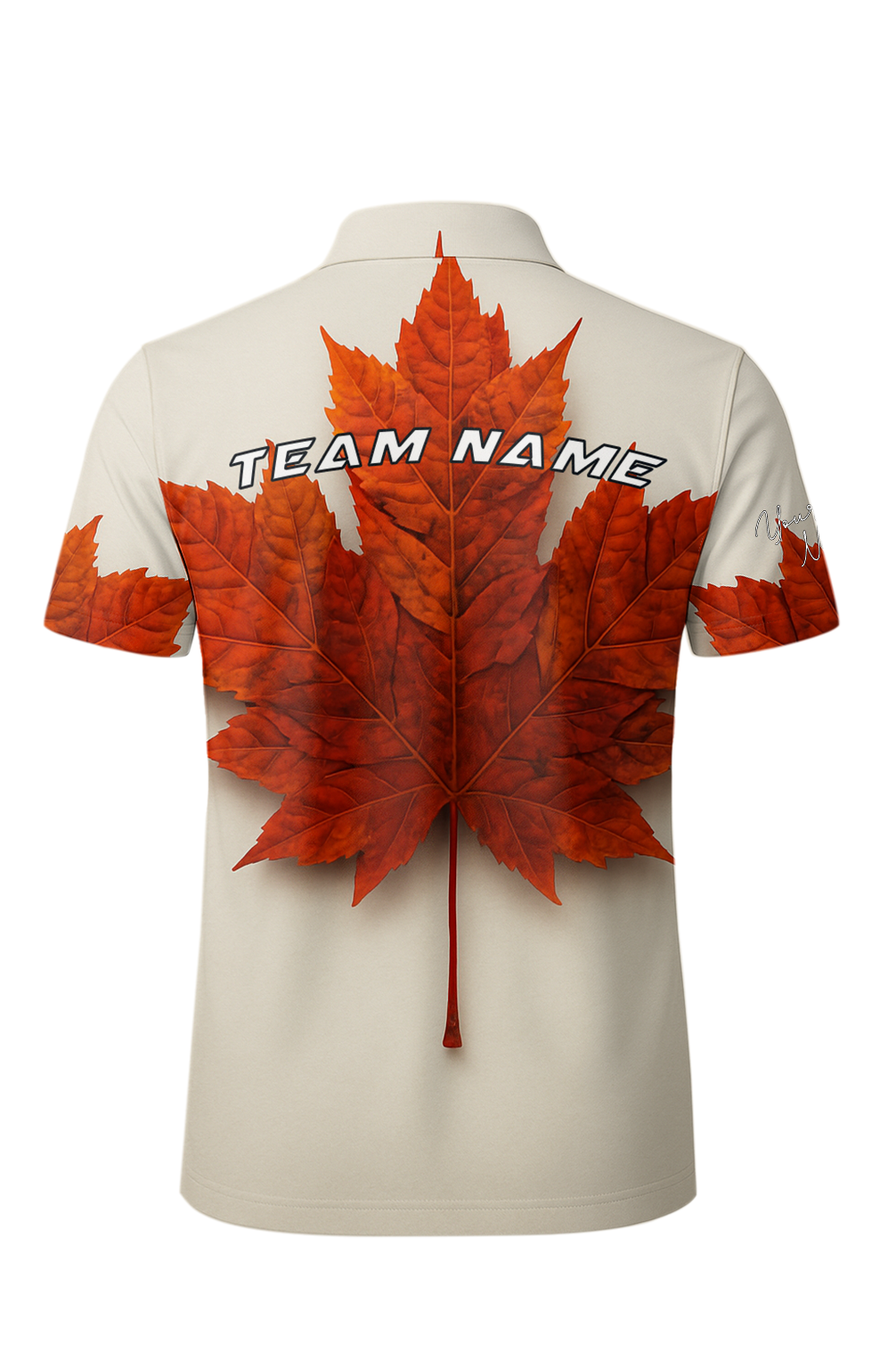 Autumn Maple Leaf Canada Bowling Jersey