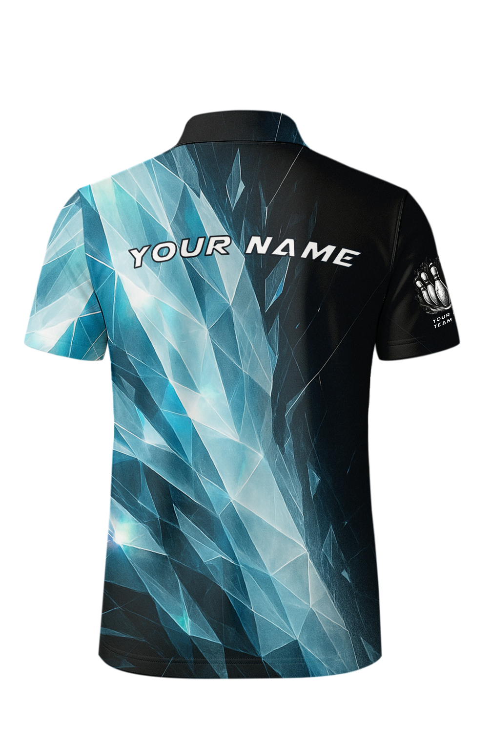 Shards of Glacial Ice Bowling Jersey