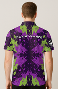 Splatter Symmetrical Colorful Explosion Bowling Jersey