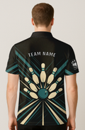 Bowling Pins Atomic Explosion Bowling Jersey