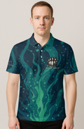 Ethereal Aquatic Depths Ripple Bowling Jersey