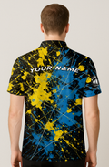 Explosive Paint Splatter Strike Force Bowling Jersey