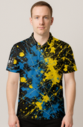 Explosive Paint Splatter Strike Force Bowling Jersey