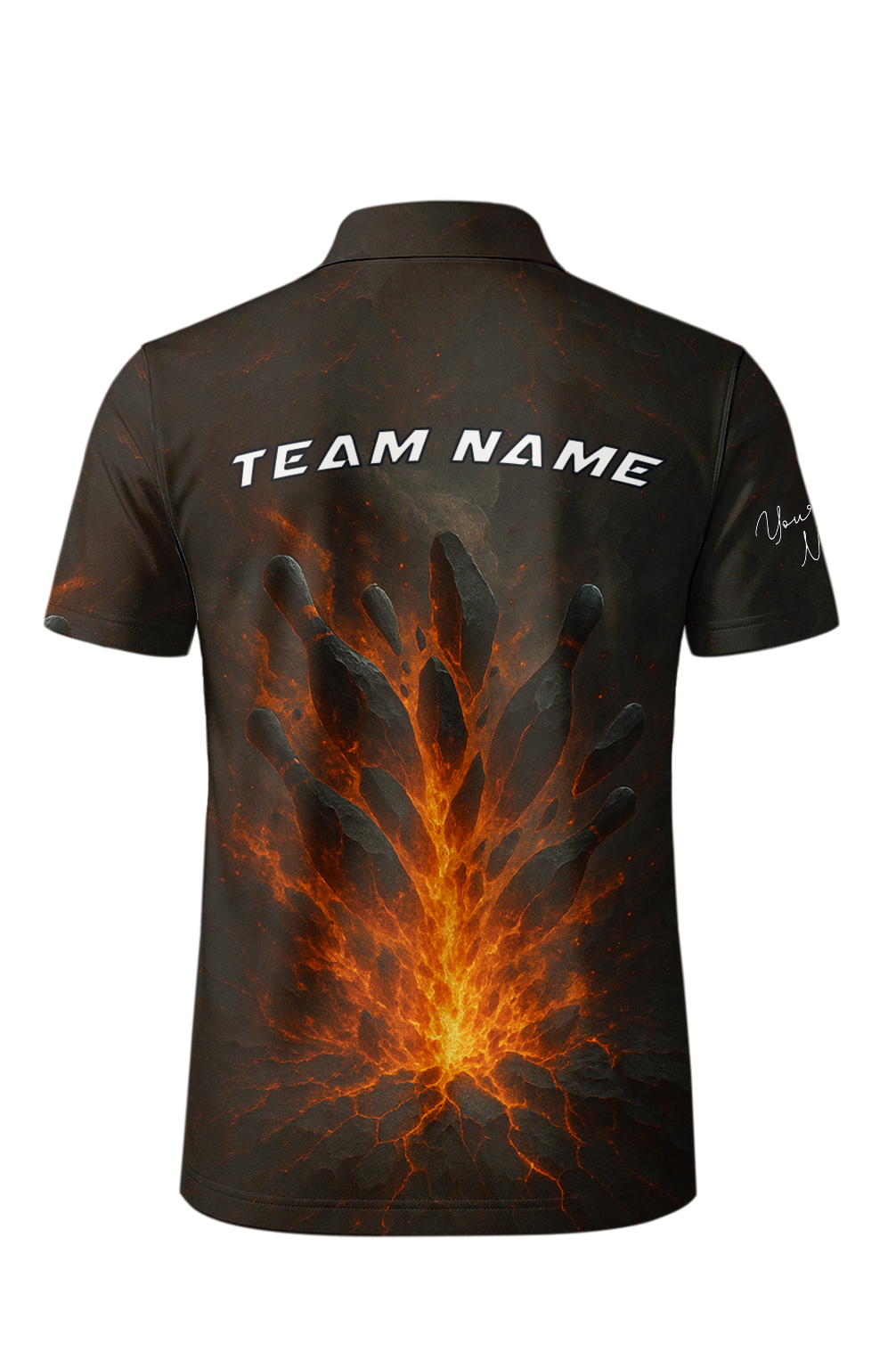 Volcanic Eruption Bowling Pins Jersey