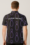 Neon Bowling Pin Repeat Bowling Jersey