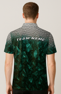 Emerald Crystal Shard Terrain Bowling Jersey