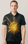 Golden Shattered Portal Lanes Bowling Jersey