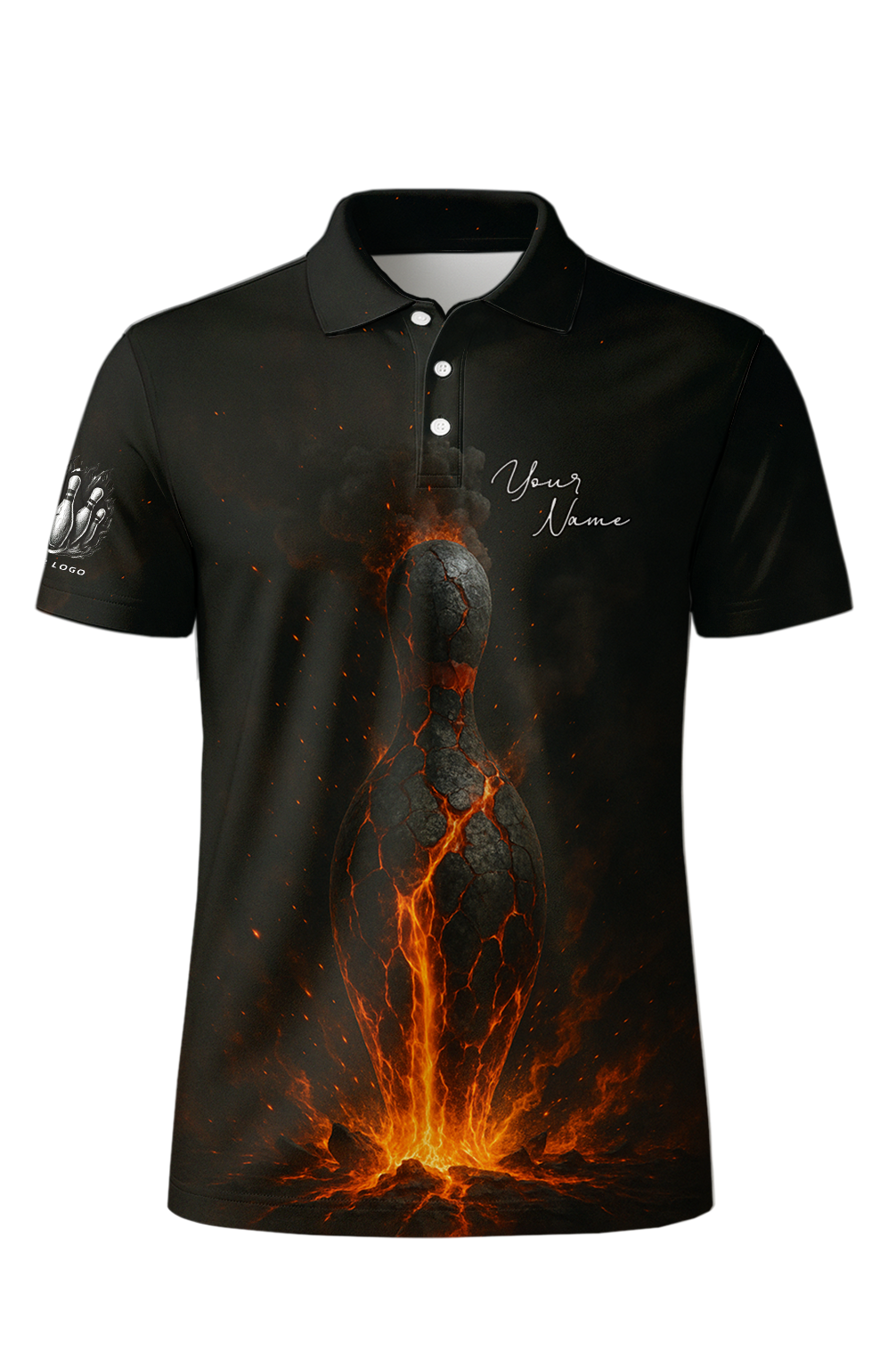 Cracked Earth Strike Bowling Jersey