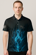 Electric Strike Lanes Polo Jersey