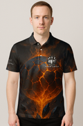 Ruptured Earth Magma Bowling Jersey