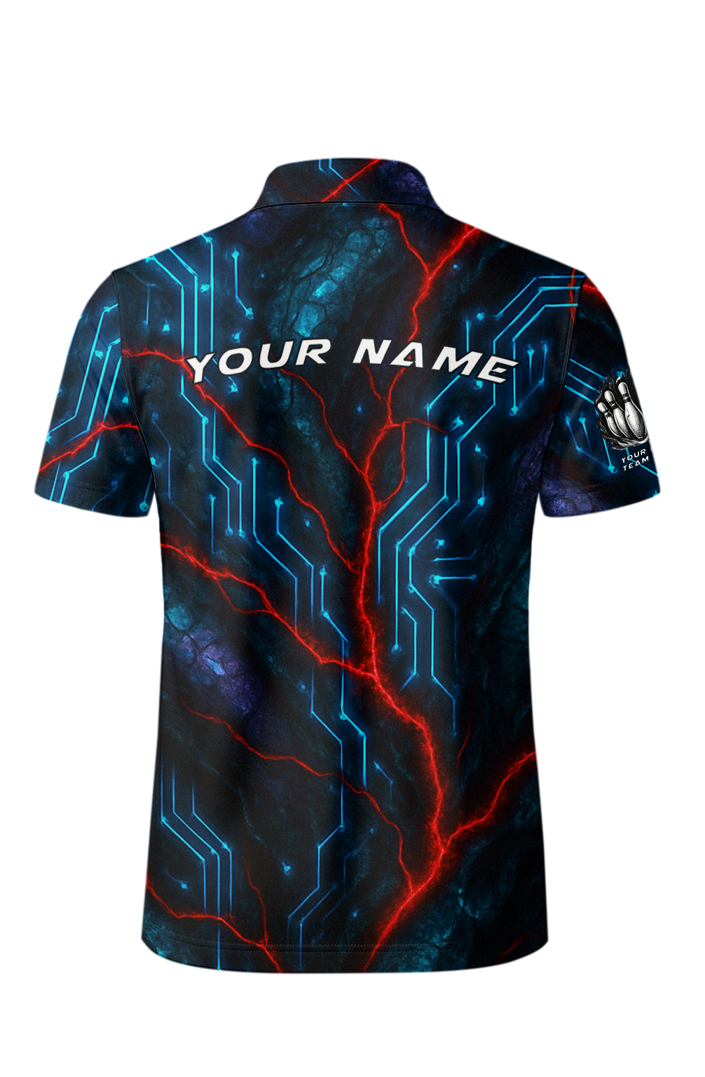 Digital Circuit Strike Path Bowling Jersey