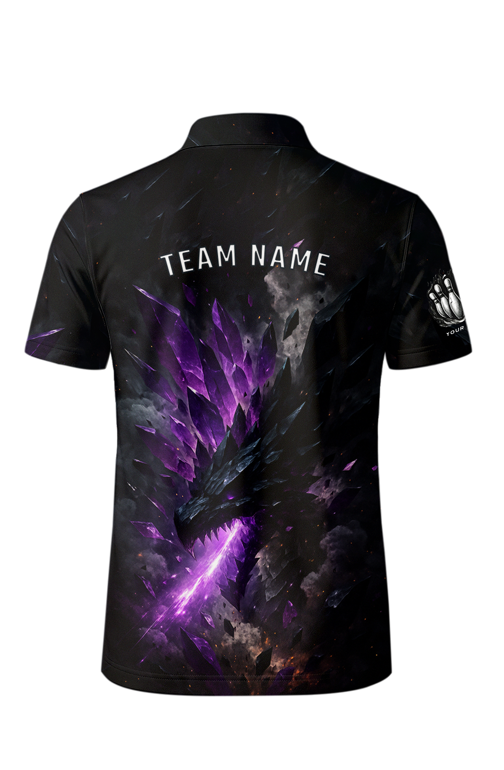Crystalline Dragon ZBolts Bowling Jersey