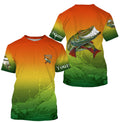 Muskellunge fishing art custom name Musky (Muskie) ChipteeAmz's art sun protection fishing AT043