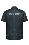 Minimalist Lane Diagram Grid Bowling Jersey