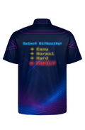 Synthwave Neon Life Schedule Bowling Jersey