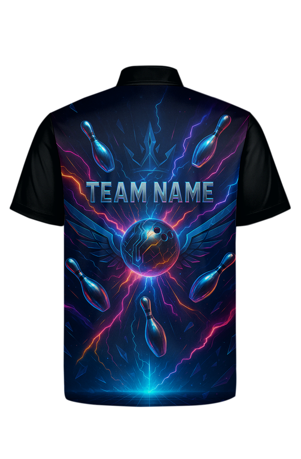 Cybernetic Crown Energy Surge Bowling Jersey