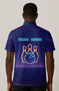 Neon Arcade Gaming Cabinet Bowling Jersey