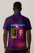 Exploding Neon Arcade Machine Bowling Jersey