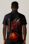 Mythic Dragon Holding Bowling Ball Bowling Jersey