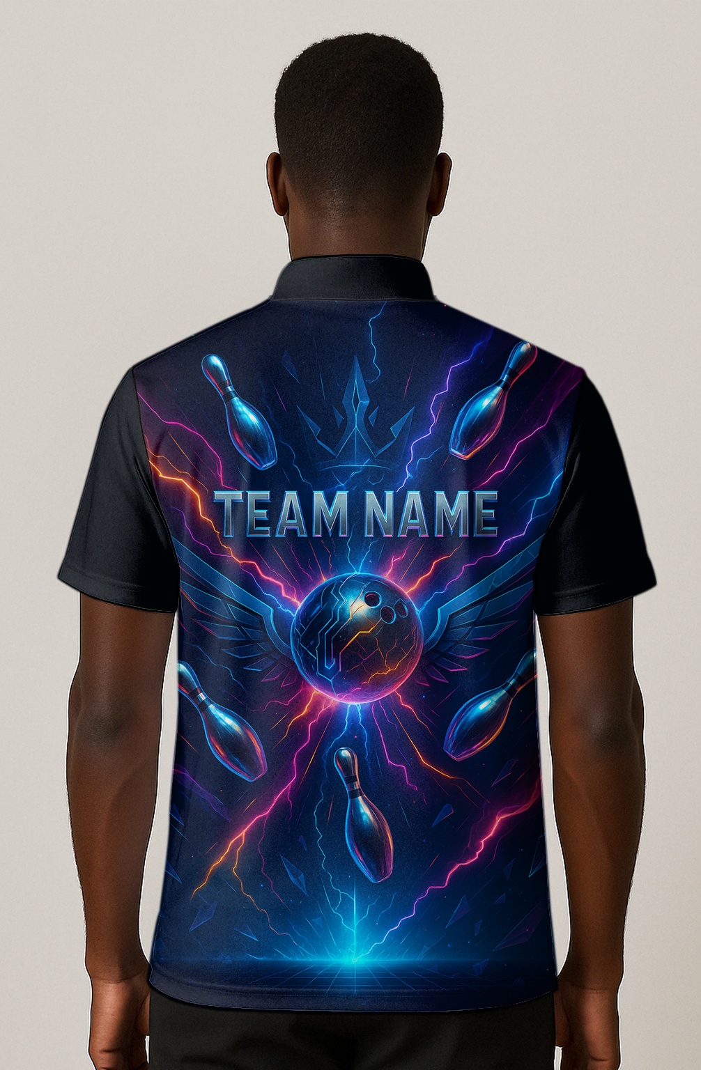 Cybernetic Crown Energy Surge Bowling Jersey