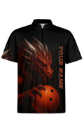 Mythic Dragon Holding Bowling Ball Bowling Jersey
