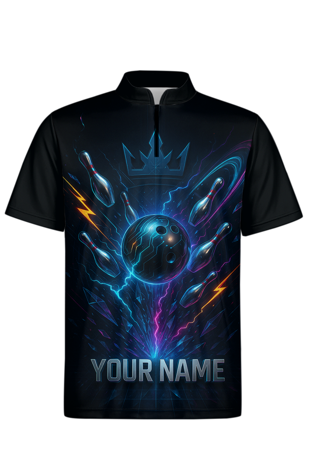Cybernetic Crown Energy Surge Bowling Jersey
