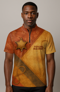 Rustic Vintage Western Sheriff Bowling Jersey