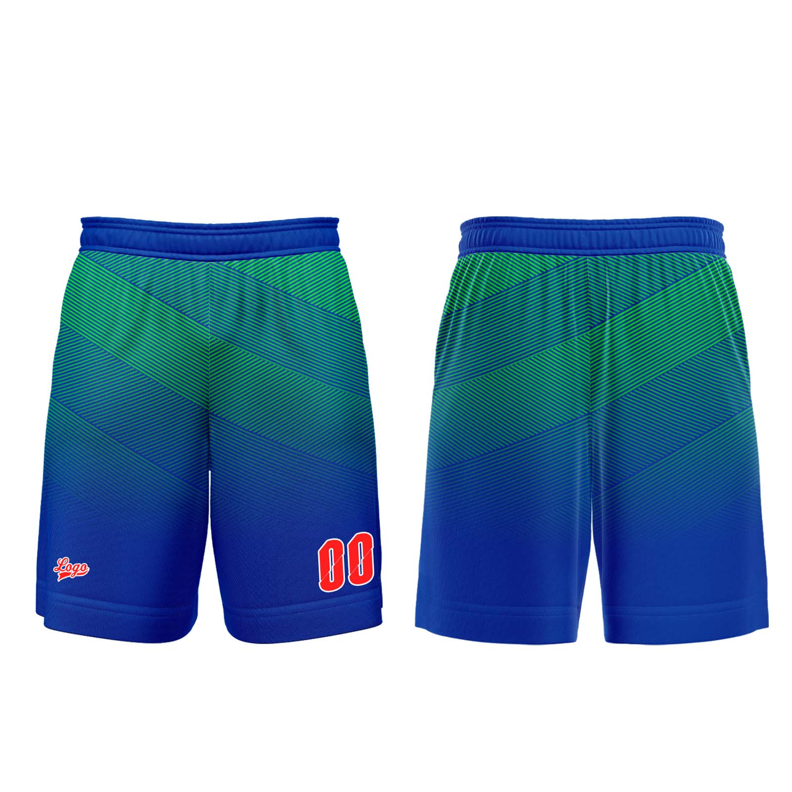 Custom Blue Basketball Jersey Uniform Suit Printed Your Logo Name Number
