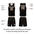 Custom Brown Basketball Jersey Uniform Suit Printed Your Logo Name Number
