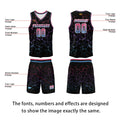 Custom Pink Blue Basketball Jersey Uniform Suit Printed Your Logo Name Number