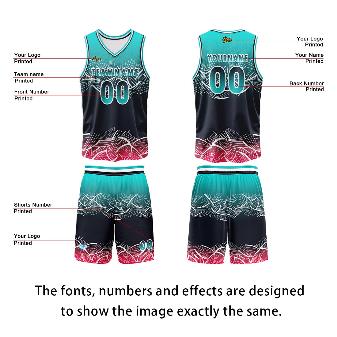 Custom Azure Blue Basketball Jersey Uniform Suit Printed Your Logo Name Number