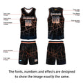 Custom Flesh Basketball Jersey Uniform Suit Printed Your Logo Name Number