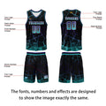 Custom Blue Violet Basketball Jersey Uniform Suit Printed Your Logo Name Number