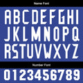 Custom Blue Basketball Jersey Uniform Suit Printed Your Logo Name Number