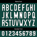 Custom Green Basketball Jersey Uniform Suit Printed Your Logo Name Number
