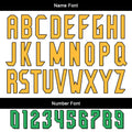 Custom White Green Basketball Jersey Uniform Suit Printed Your Logo Name Number